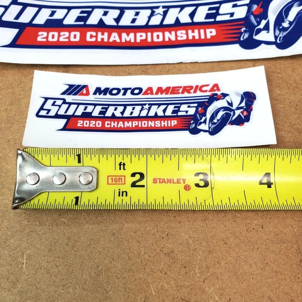 2 MOTO AMERICA 2020 decals stickers racing superbike baggers sportbikes ama